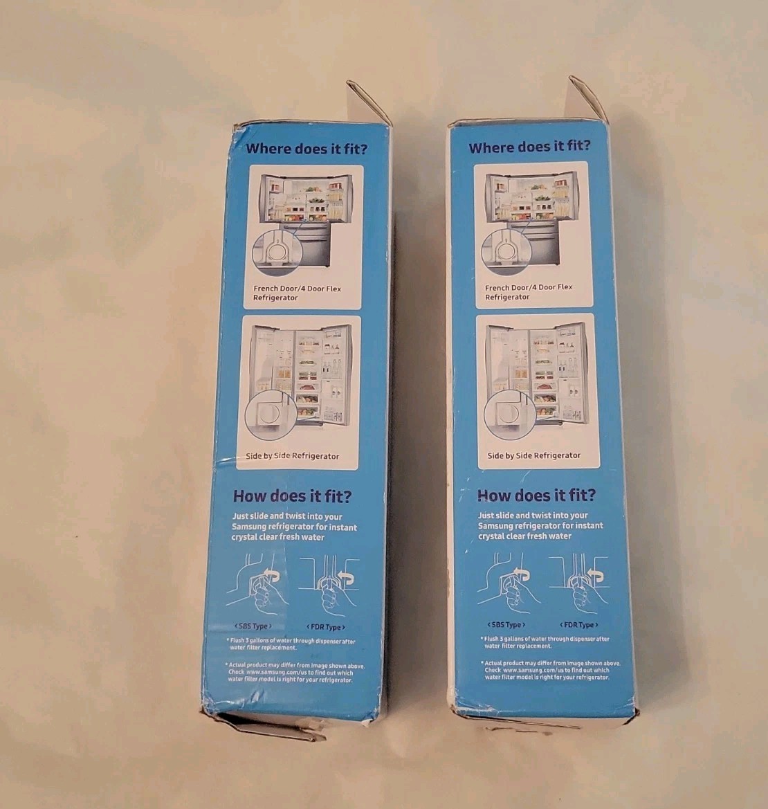 Genuine Samsung DA29-00020B HAF-CIN/EXP Refrigerator Water Filter Lot of 2