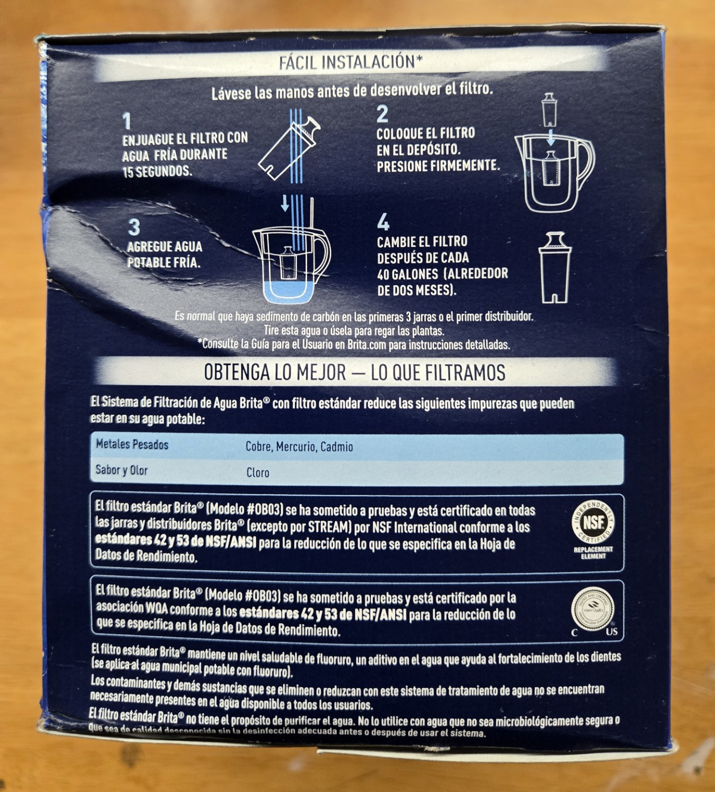 Brita Standard Water Filter Replacement Filters for Pitchers and Dispensers 6 PK