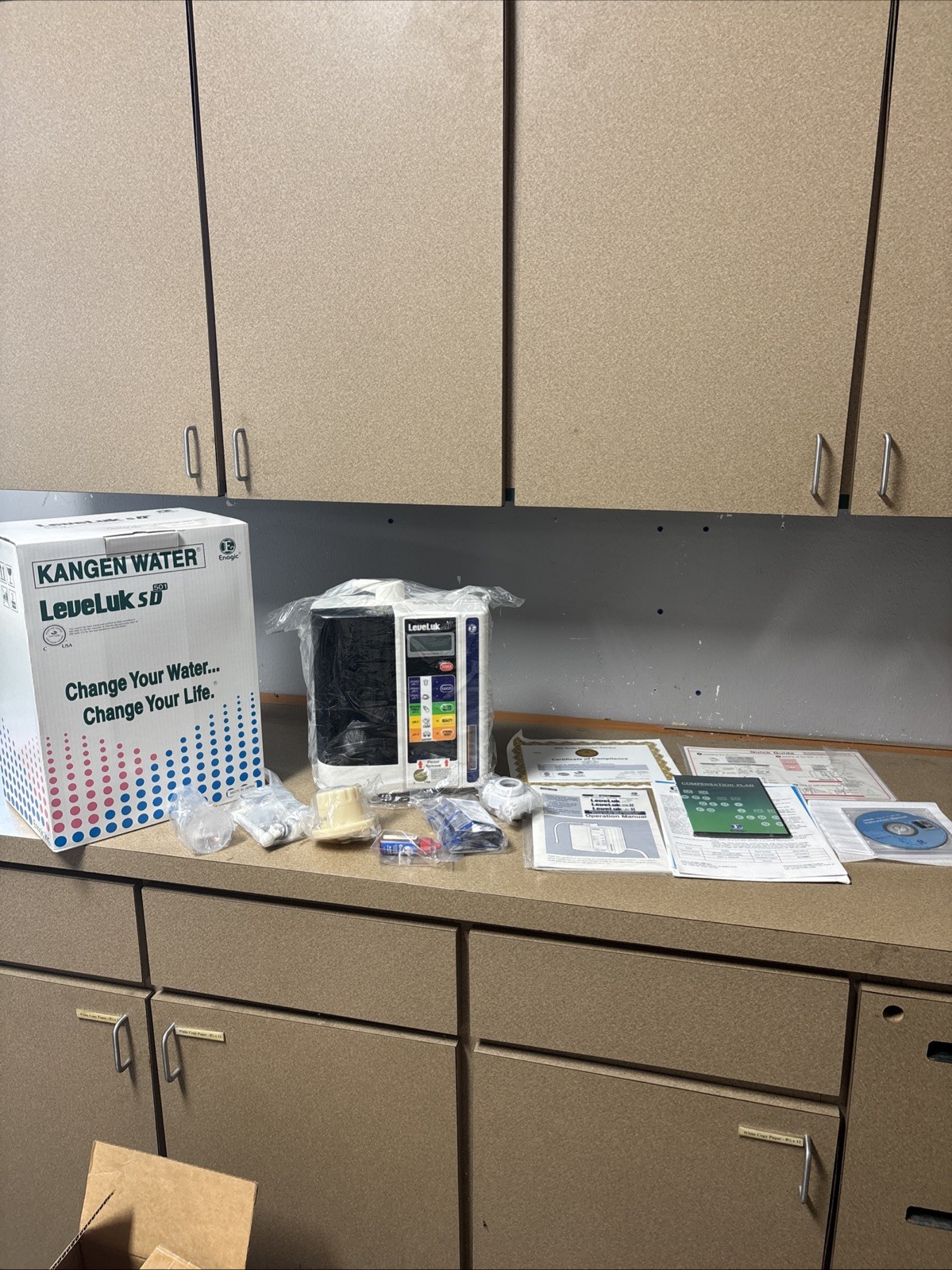 Kangen Enagic Leveluk SD501 Platinum Water Ionizer Filter Machine!! NEW!!
