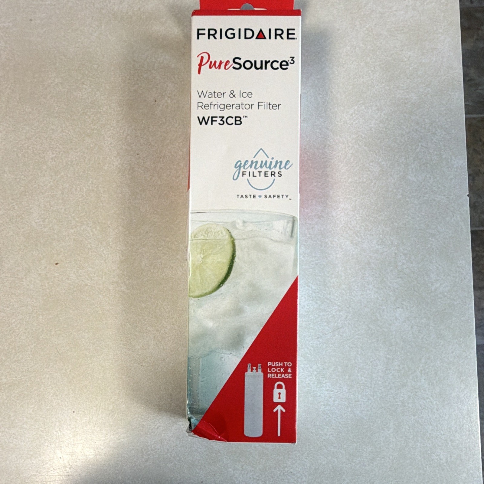 Frigidaire PureSource3 WF3CB Refrigerator Water & Ice Filter Carbon, 200 Gal