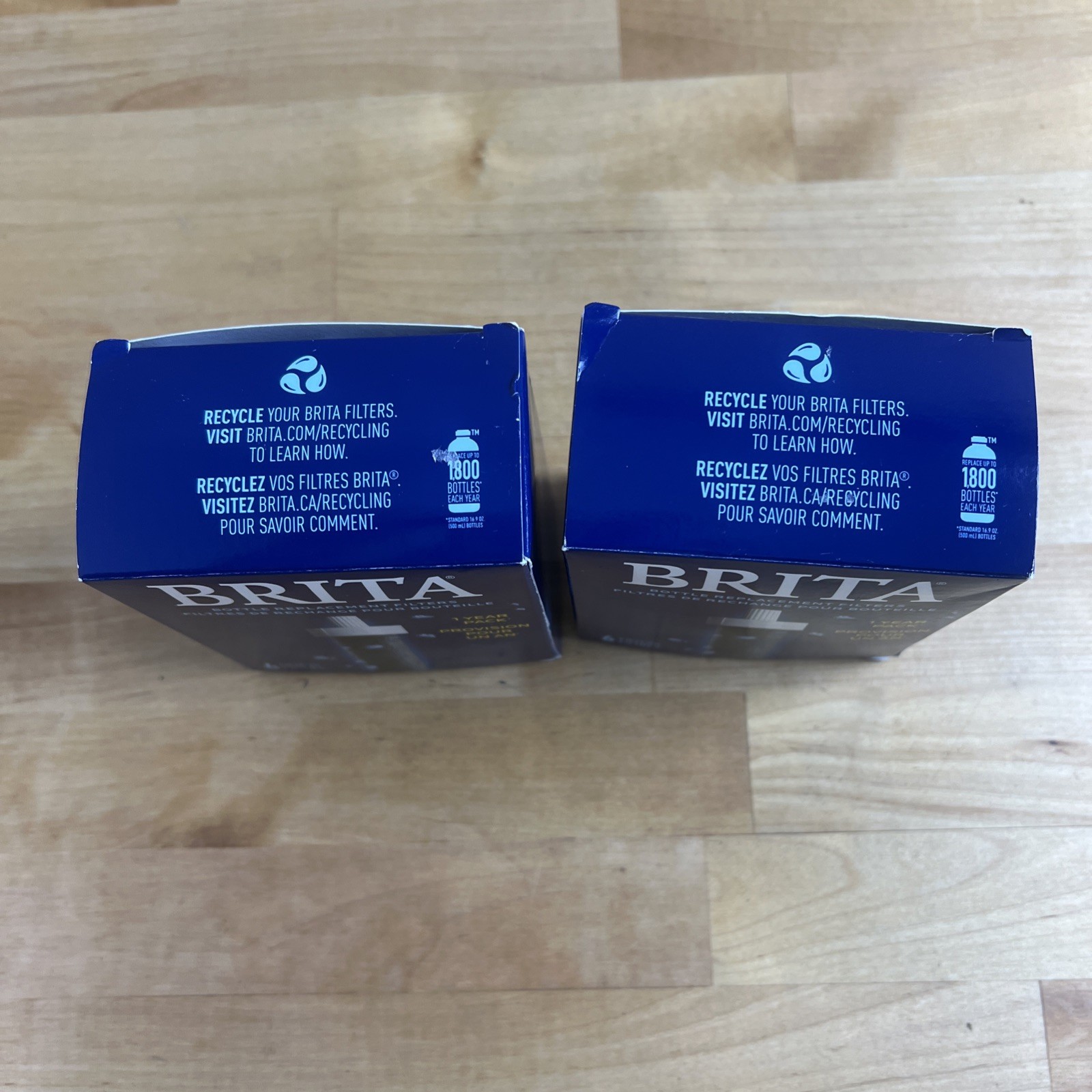 BRITA Bottle Replacement Filters 2 Packs 12 Total New Sealed 1 Year Each
