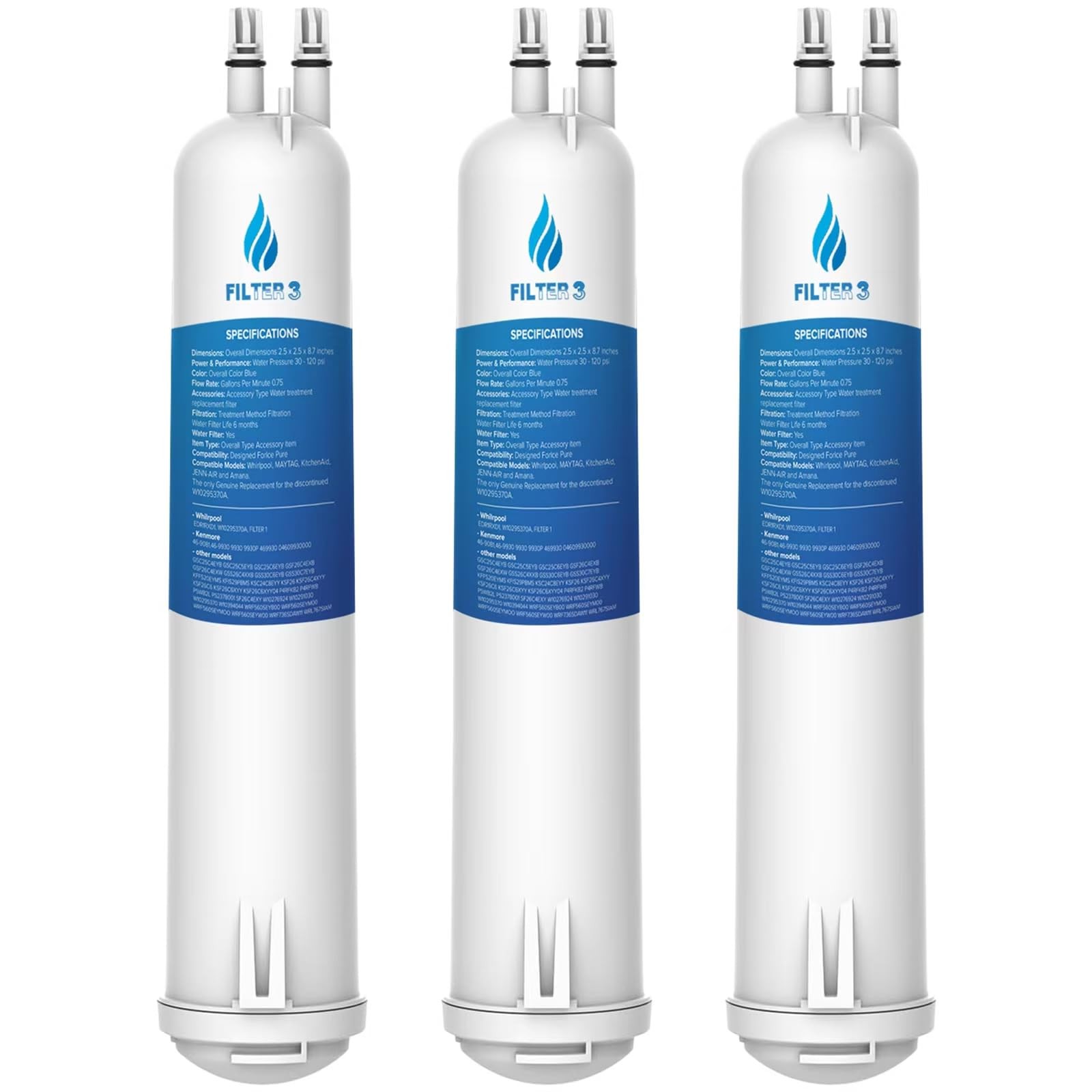EDR3RXD1 Compatible with Filter 3, EDR3RXD1B, 4396841, 4396710, 46-9083, 46-9…