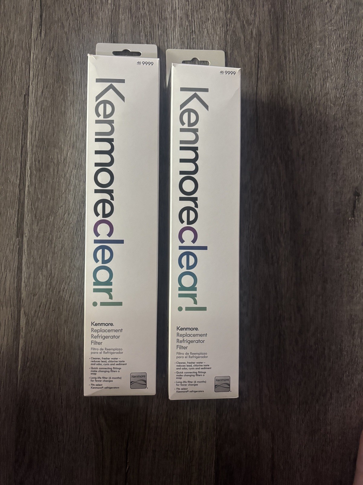 2 PACK Kenmore 9999 Replacement Refrigerator Water Filter 46-9999 New, USA