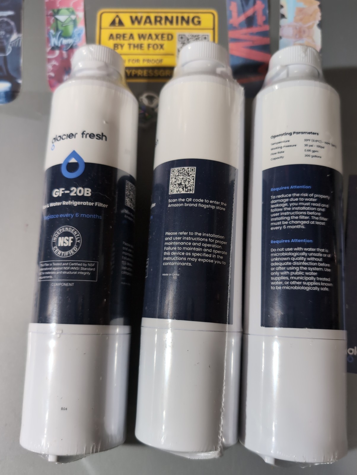 Samsung DA29-00020B Refrigerator Water Filter 3 Pack HAF-CIN Compatible