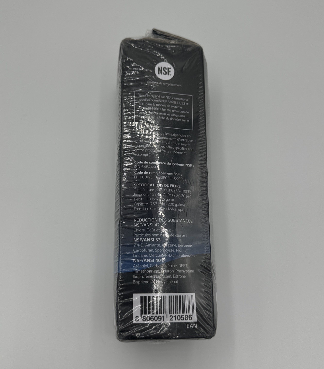 LG LT1000P – 6 Month / 200 Gallon Capacity Replacement Refrigerator Water Filter