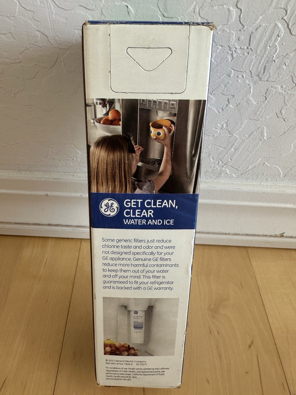 GE MSWF refrigerator water filter replacement SmartWater filter new