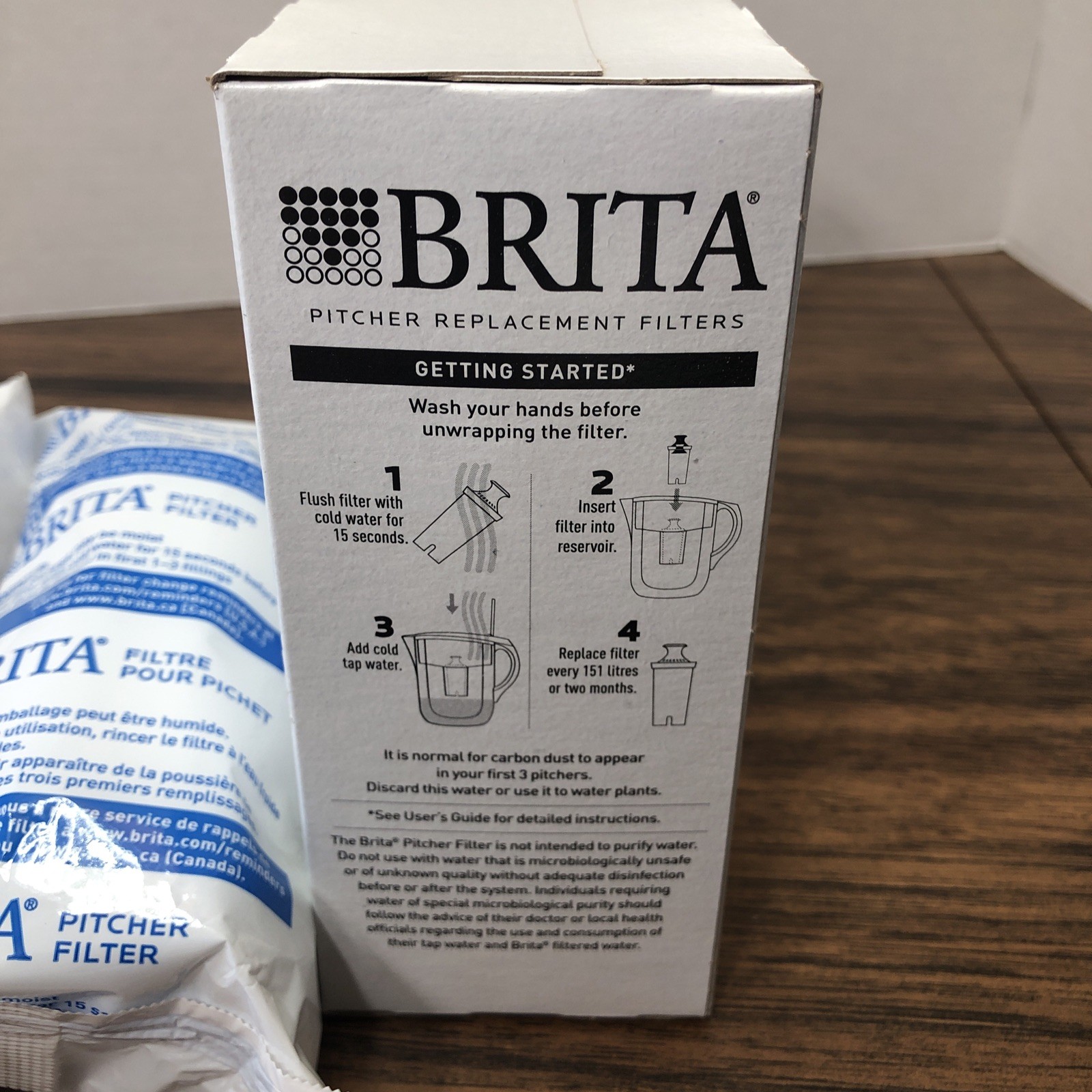 Brita Genuine 987554 Water Standard Replacement Filters 6 Packs, 12 Month Supply