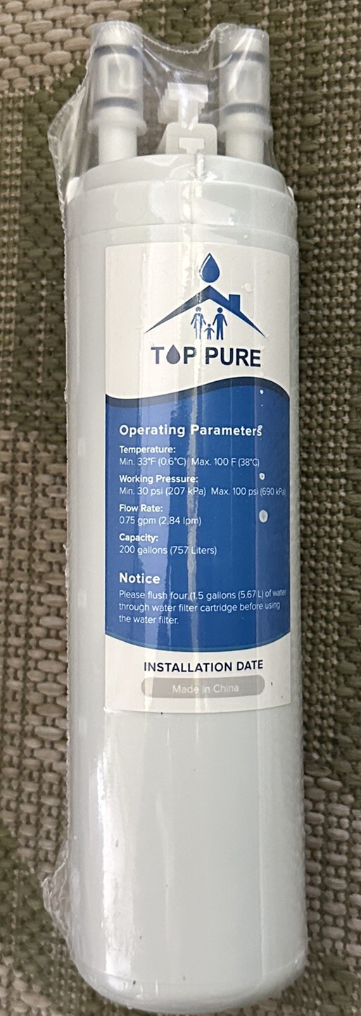 1PCS For Frigdaire WF3CB Top Pure Refrigerator Water Filter
