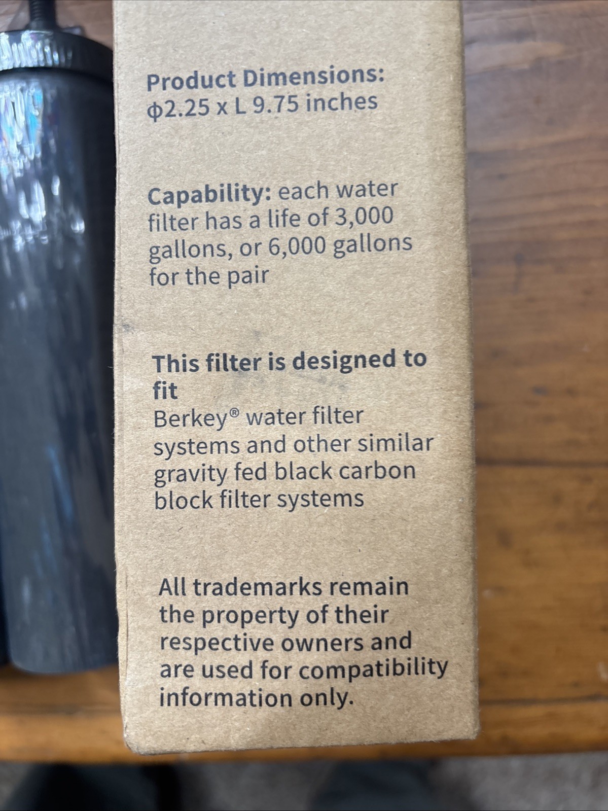 Berkey BB9-2 Water Filters Replacement Purification Elements – 2-Pack