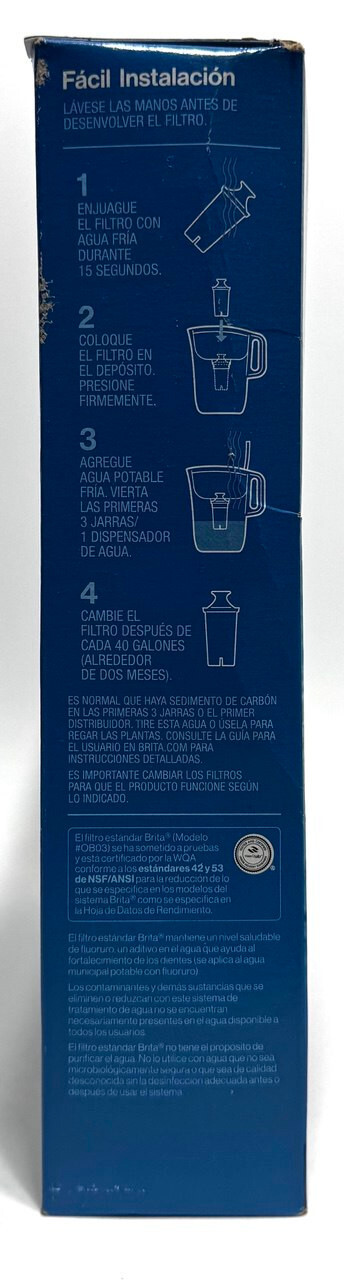 Brita Replacement Water Filters For ALL Brita Pour-Through Pitchers – 10 Pack