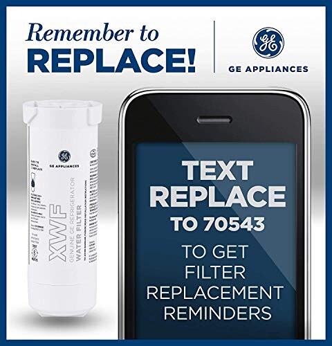 Brand new genuine replacement parts for GE xwf refrigerator water filter 2 pack