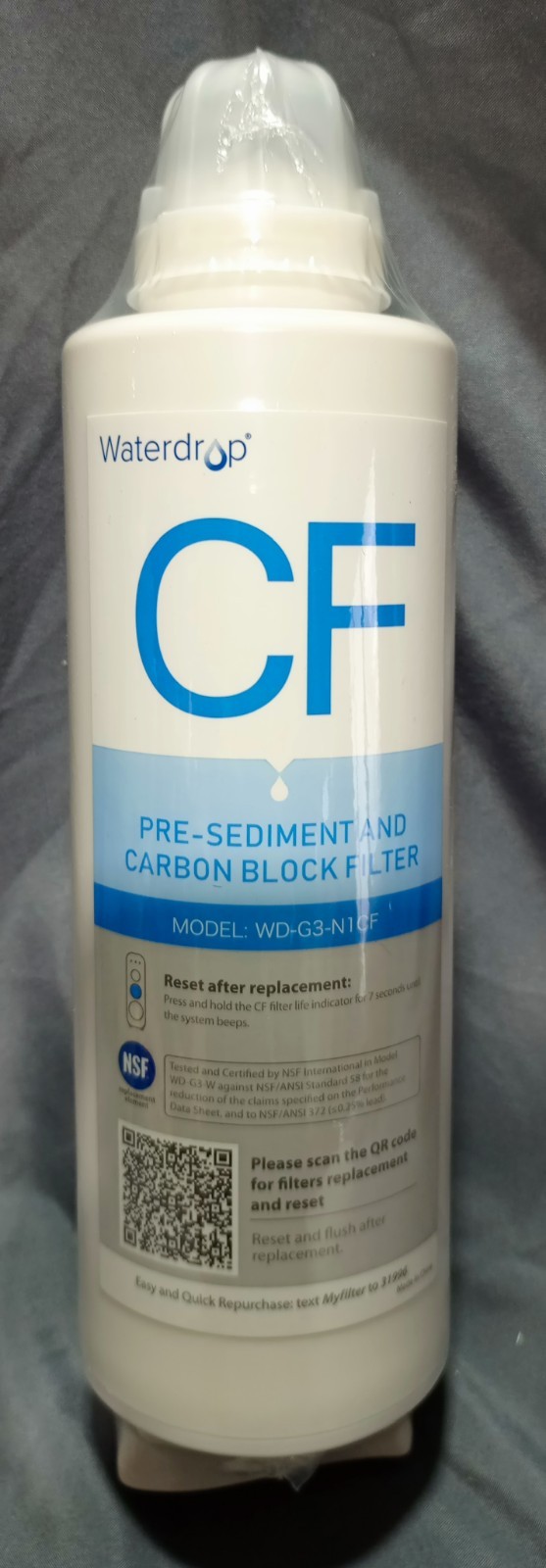 Waterdrop CF WD-G3-N1 CF