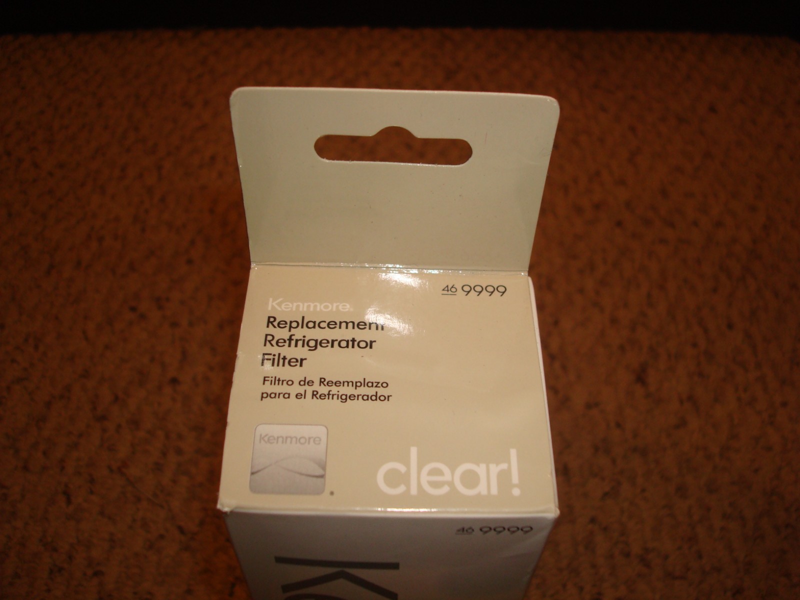 KENMORE CLEAR 46-9999 Replacement Refrigerator Ice & Water H2O Filter Sealed NEW