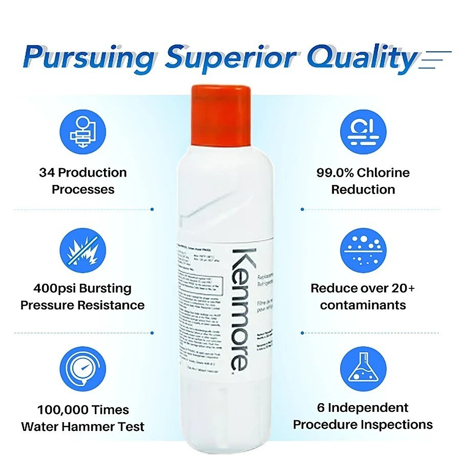 Kenmore 9082 Replacement Refrigerator Water Filter for 469082 9903 2pcs