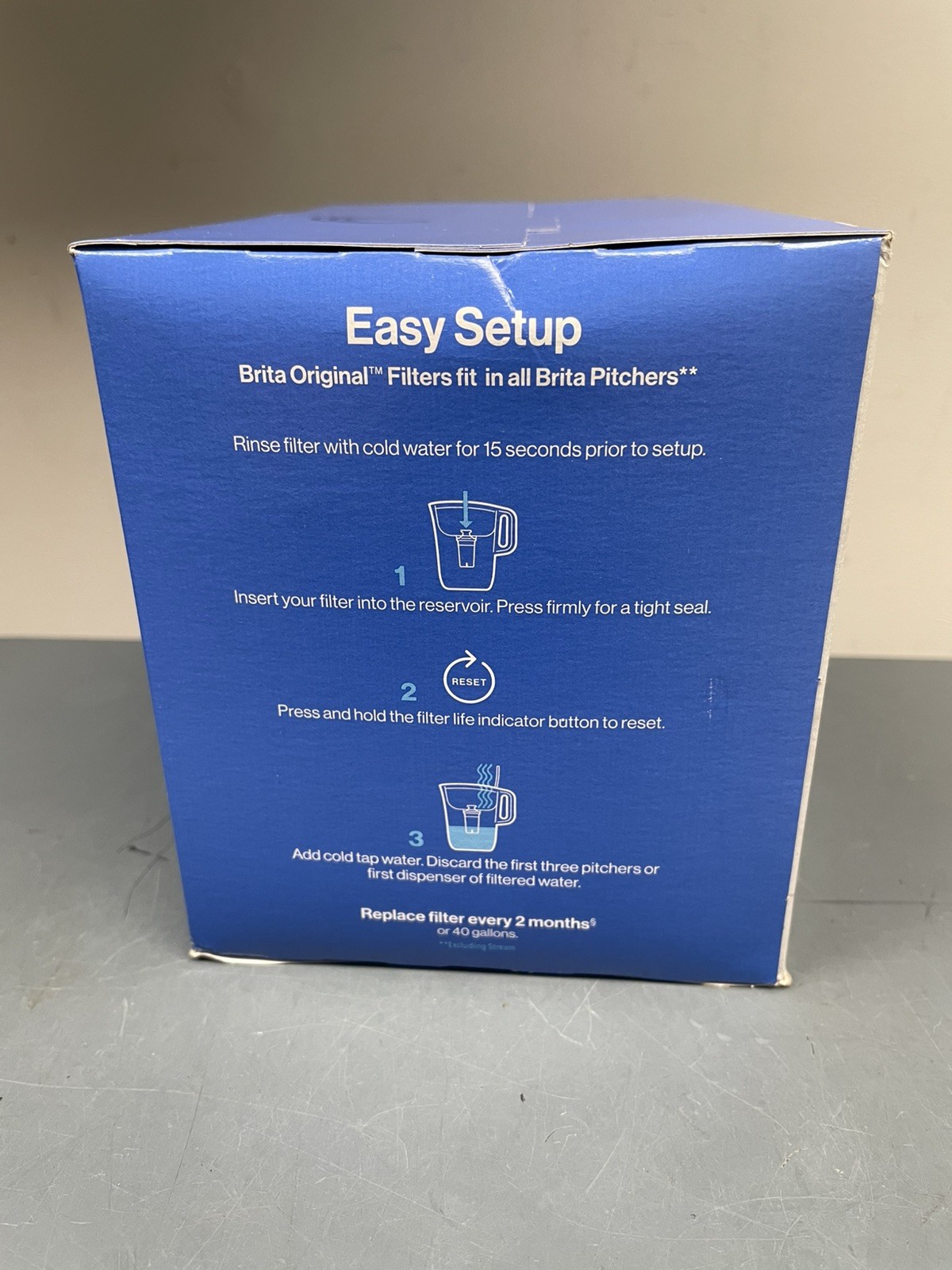 Brita Original Water Filter Replacement 6 Pack Pitcher Dispenser 36417