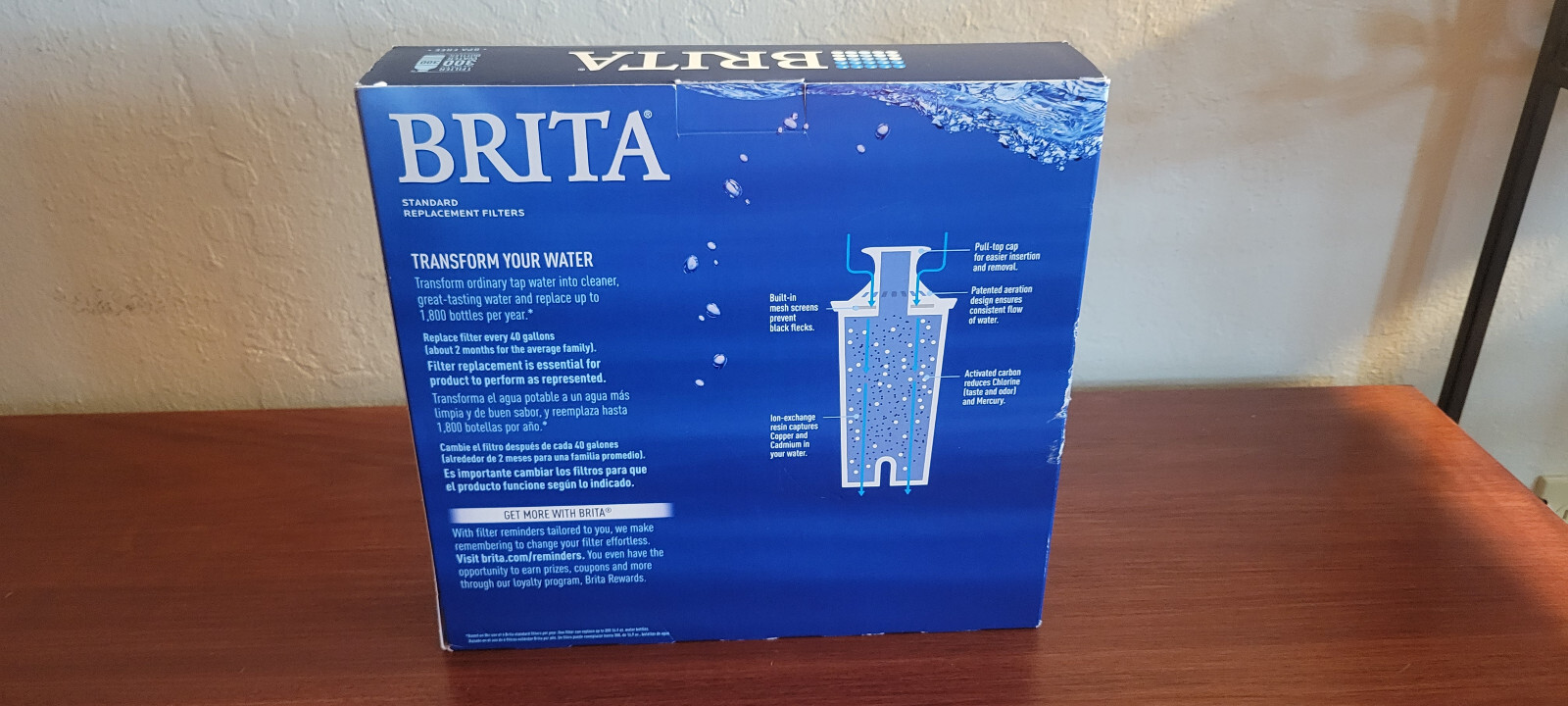 Brita Pitcher Replacement Filters #987554 Value Pack Brand New