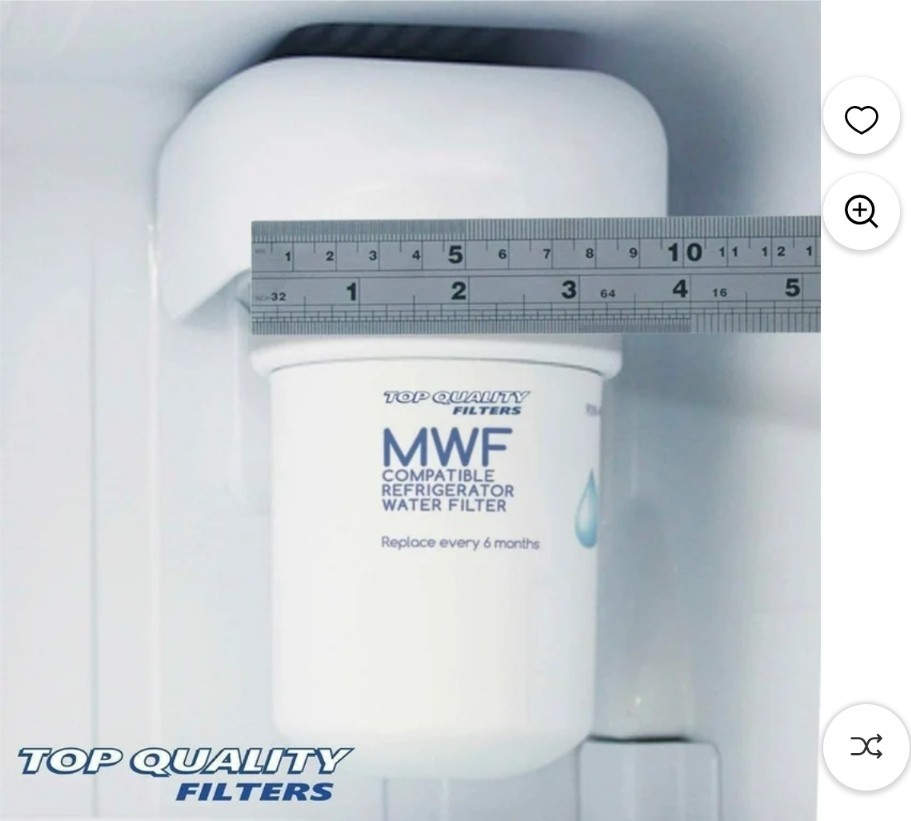 4 Pack GE MWF Smart Water Refrigerator Filter Replacement