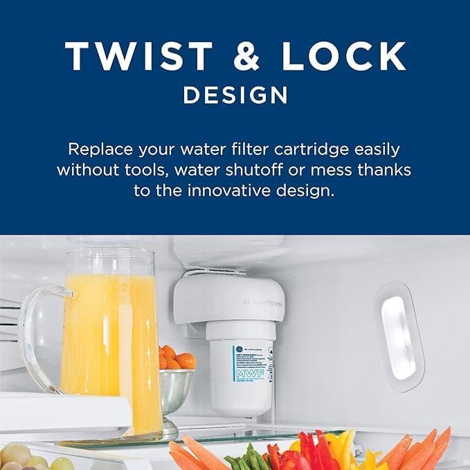 2/4/6 GE MWF New Genuine Sealed GWF 46-9991 MWFP Smartwater Fridge Water Filter