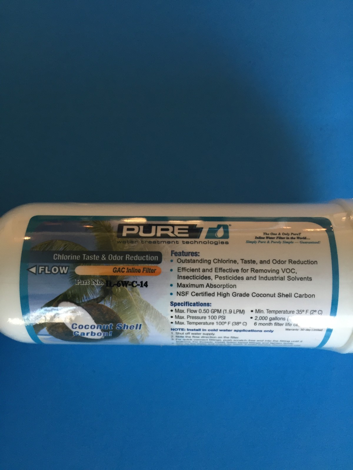 RAINSOFT ULTREFINER UF50 UF50T UF50N 50 GPD FILTER PACK WITH POST- WELL WATER