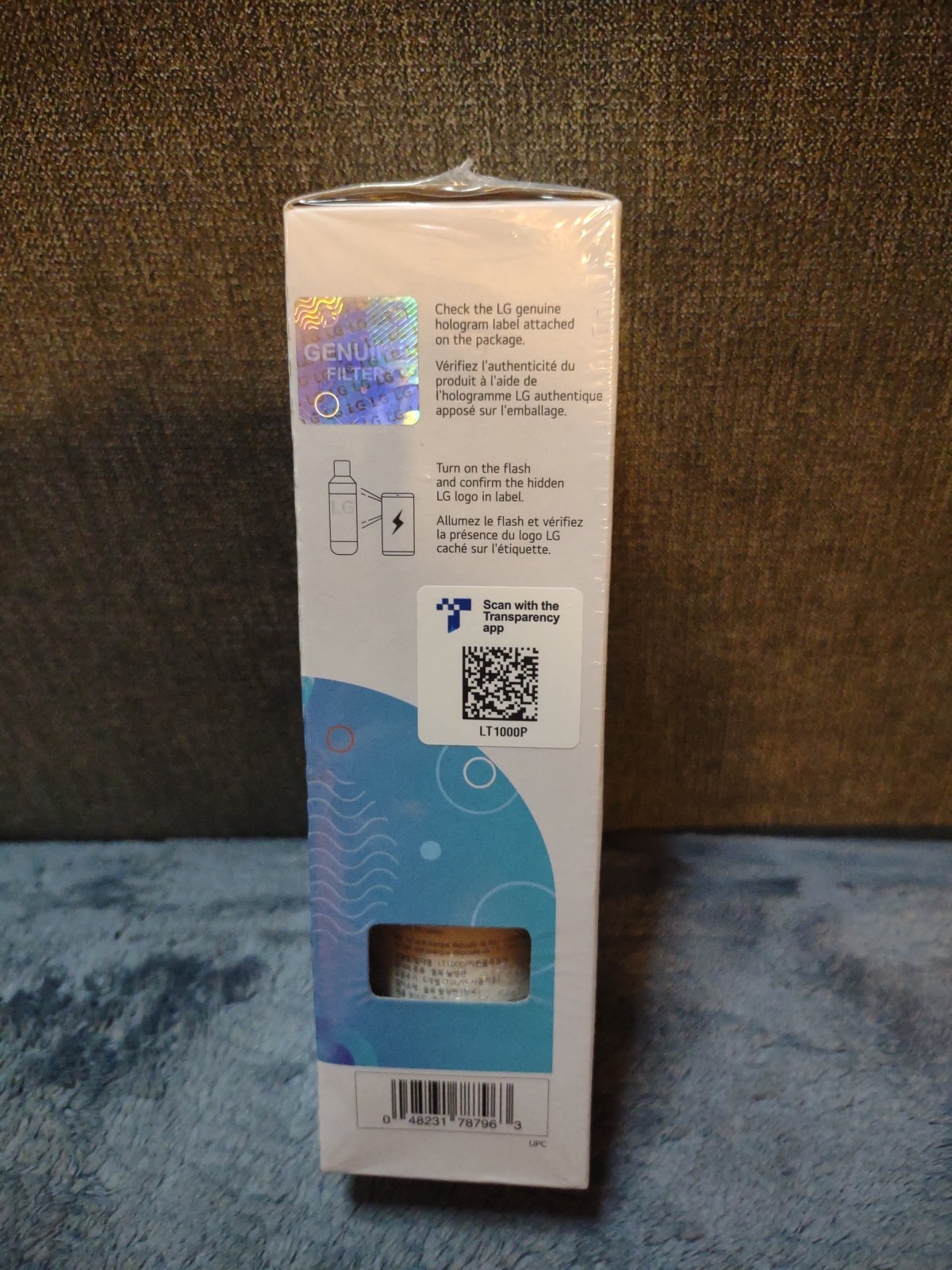 LG Refrigerator Water Ice Filter LT1000P LT1000PC LT1000PCS ADQ747935 Sealed