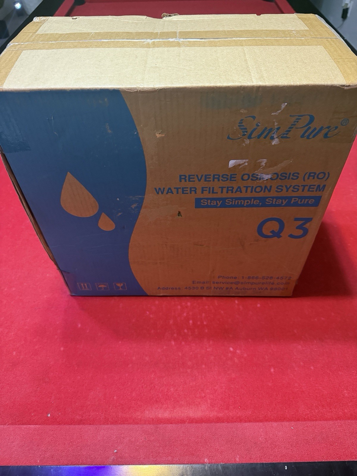 SimPure Q3-600 Tankless RO Reverse Osmosis System Water Filter System New