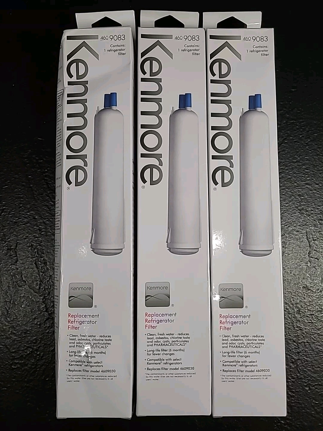 Kenmore Genuine Replacement Refrigerator Water Filter Model 4609083 (3-Pack)