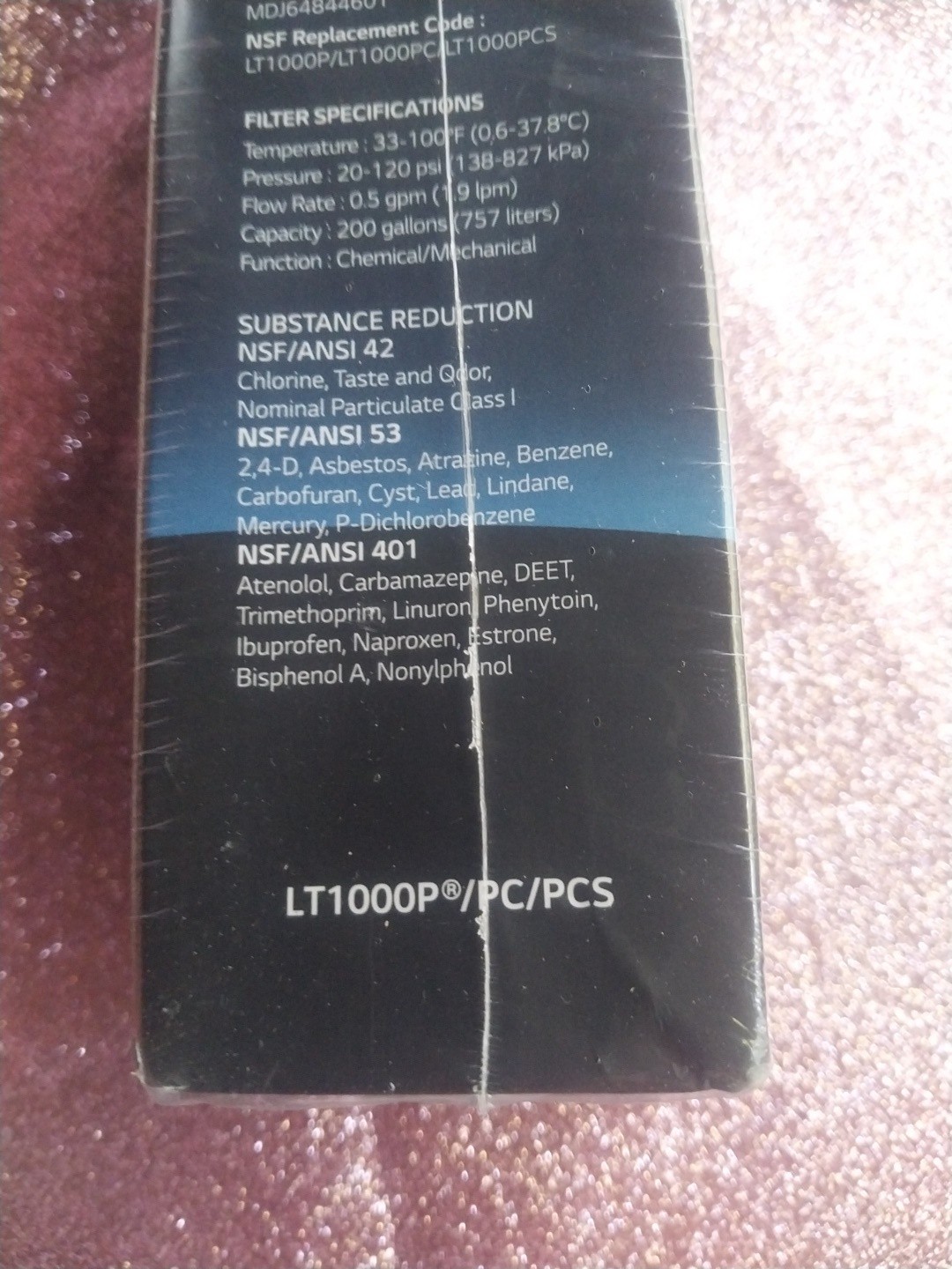 LG LT1000P Replacement Water Filter