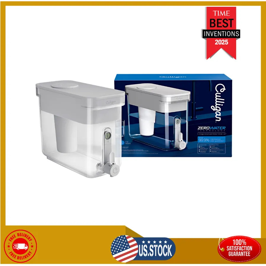 Culligan ZeroWater 32 Cup Water Dispenser with 5-Stage Advanced Filter