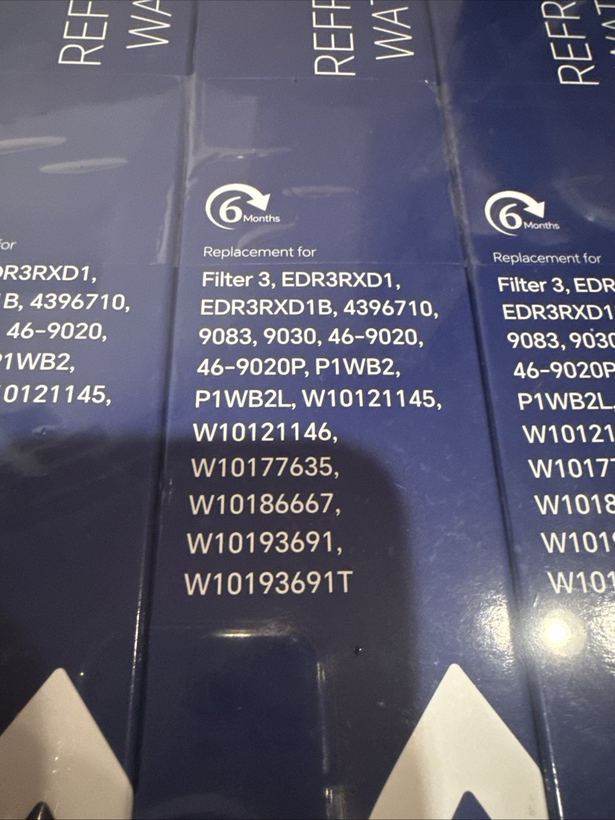 3 Stokk H20 Replacement Filters For 469020 4396710 Filter 3 EDR3RXD1 New