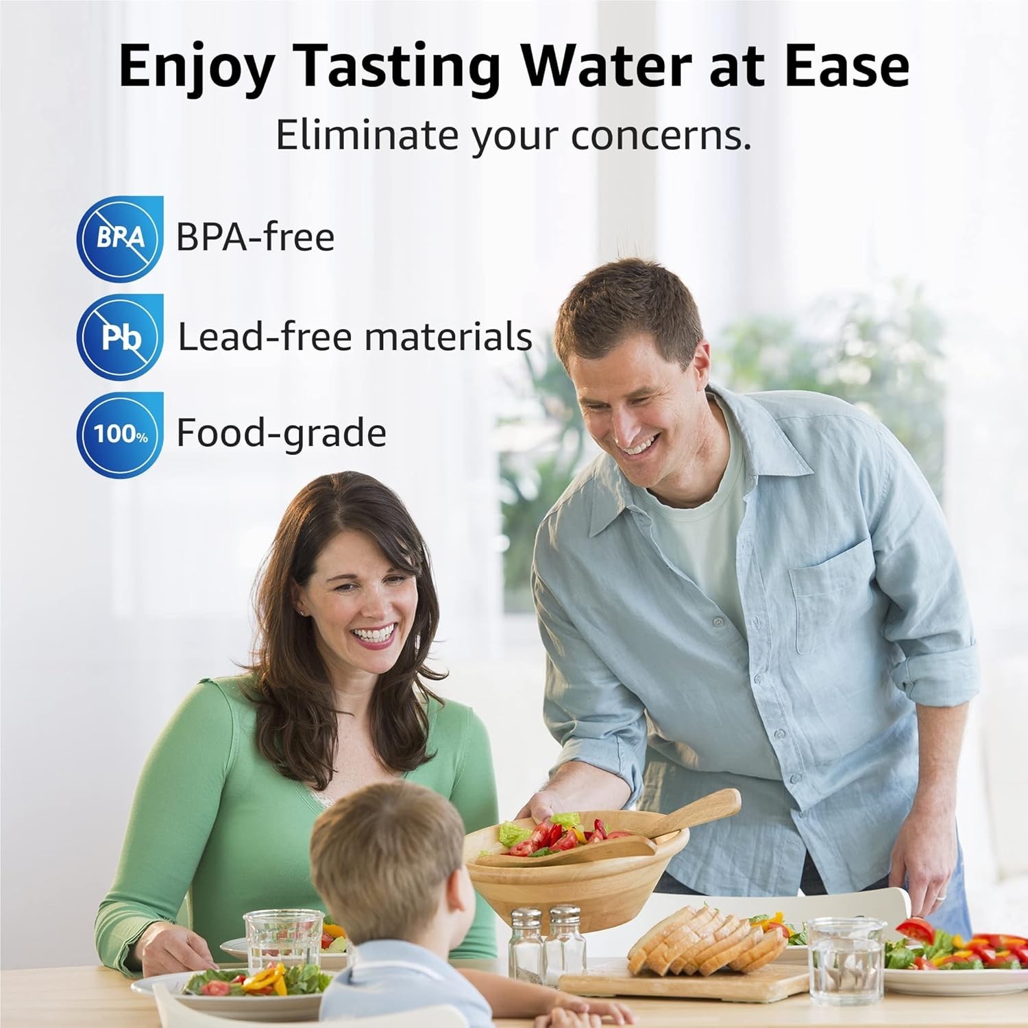 7006 Brita Pitcher Filter Replacement – Reduces Chlorine & Odor, 3 Count