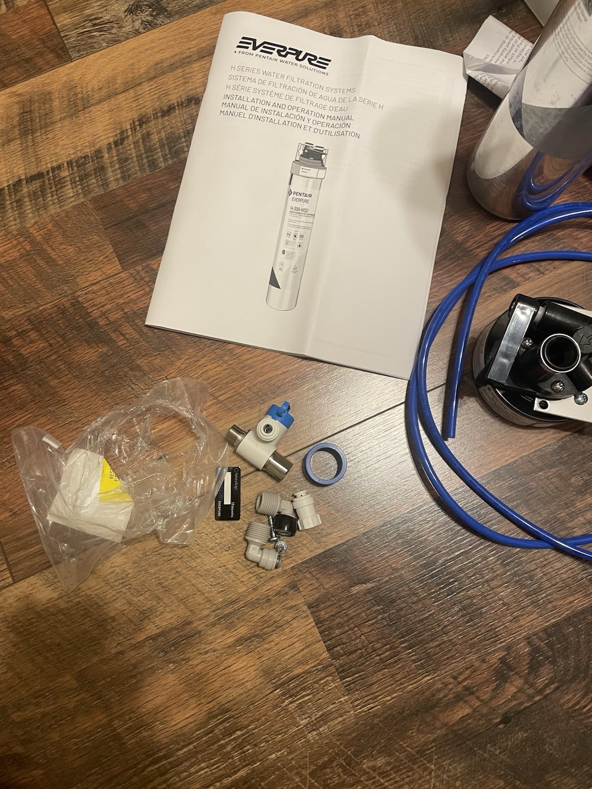 Everpure EV927151 H-300-NXT Drinking Water Filter System, Silver