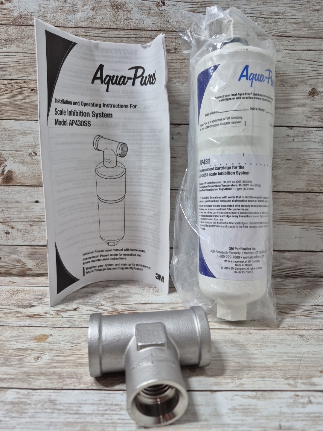 3M Aqua-Pure AP431 Replacement Cartridge for AP430SS Scale Inhibition S No Box