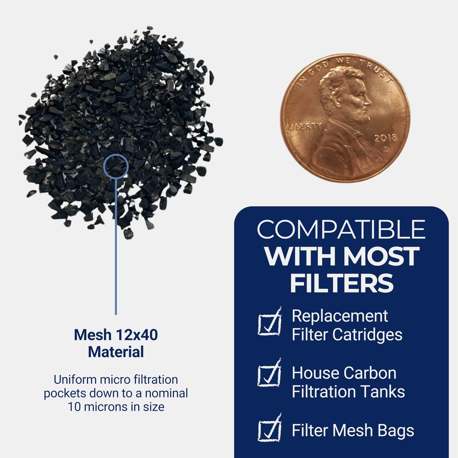 IPW Industries Bulk Activated Carbon – Coconut Shell Granular Activated Charcoal