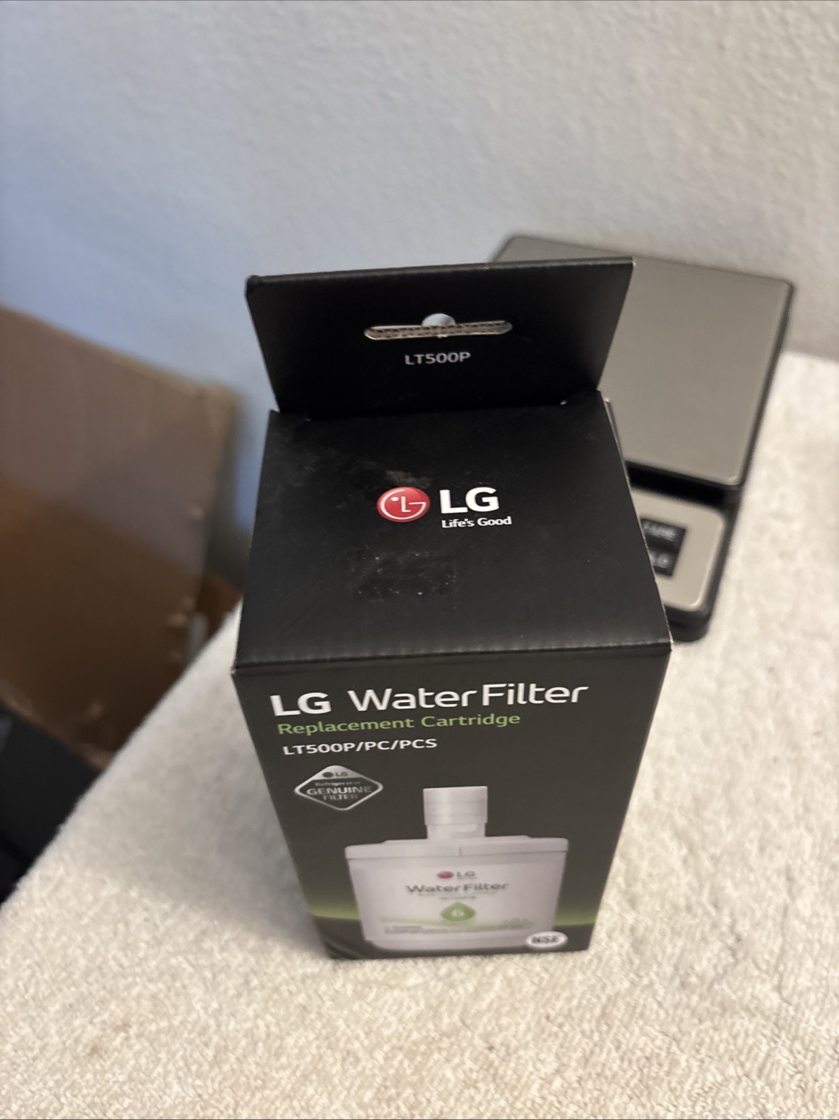 LG Water Filter Cartridge LT500P 6 Month 500 Gallon Capacity