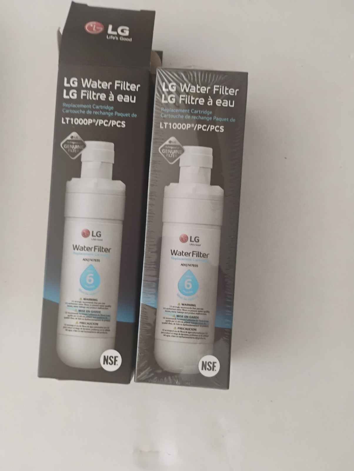 LG Genuine LT1000P PC PCS Refrigerator Water Filter 200 Gallon OEM New