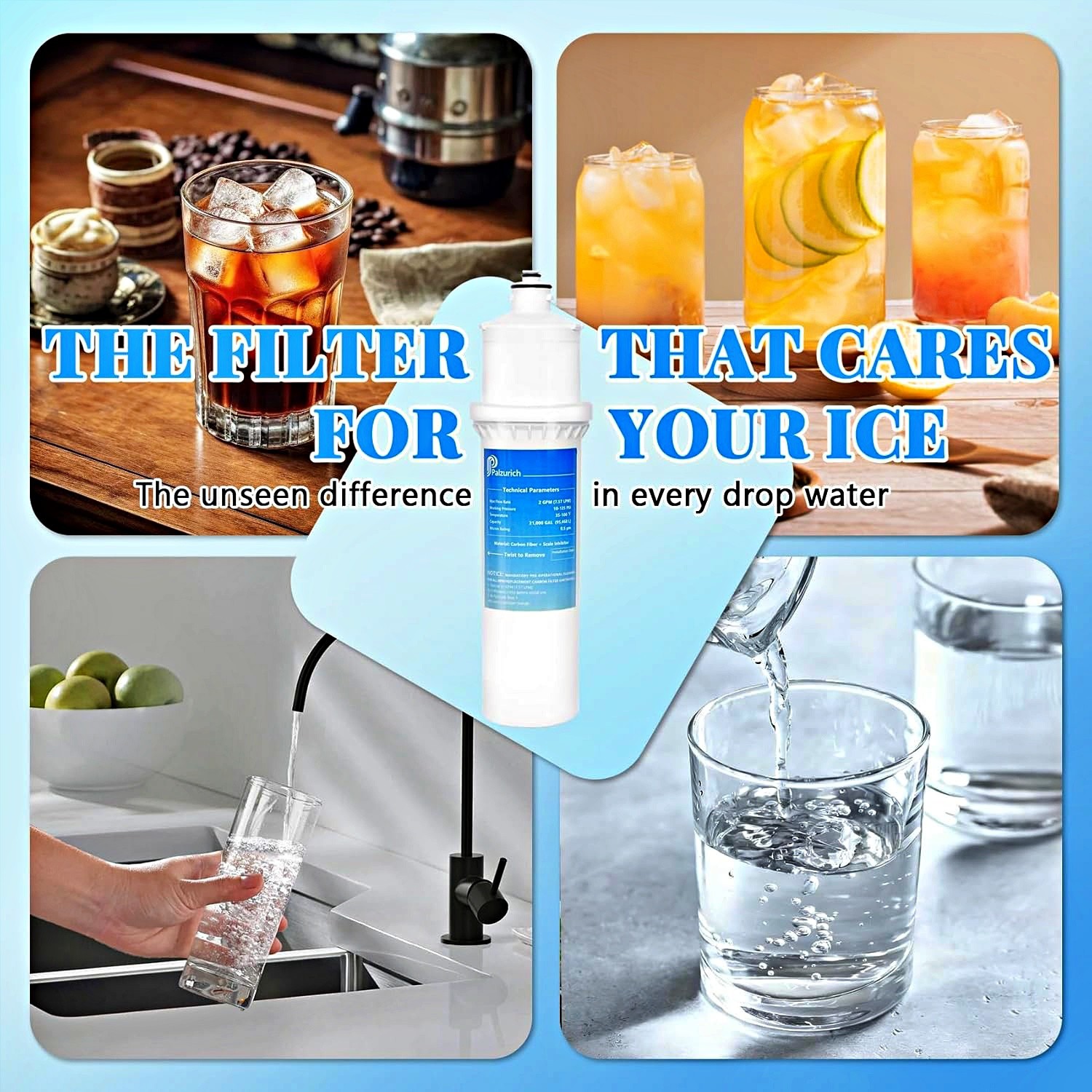 Water Filter for F.Set.SS-2.5 Max Flow Filter Cartridge 2 Pk Factory Sealed NEW!