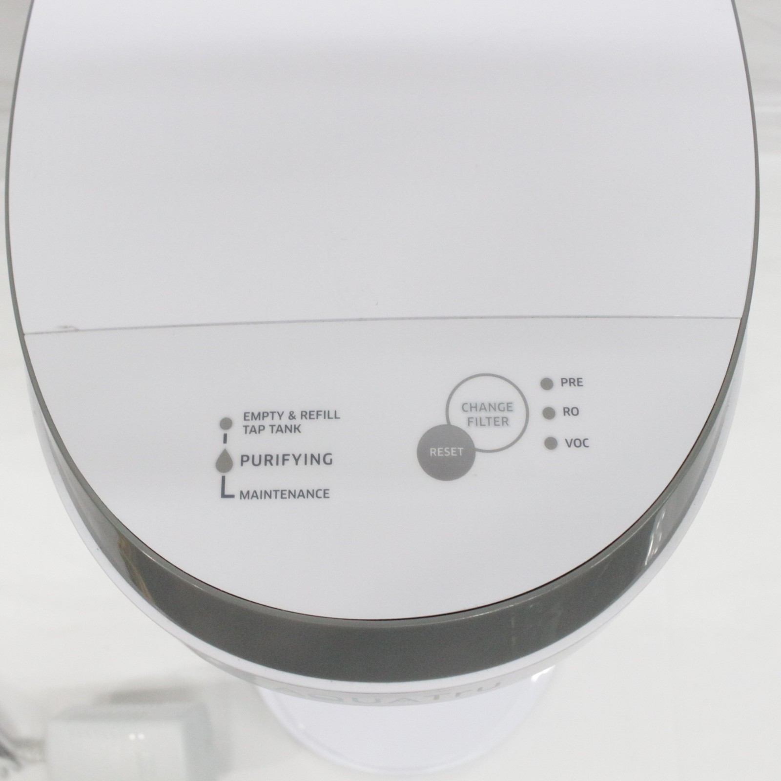 Aquatru Carafe Countertop Reverse Osmosis Water Purifier AT100 Missing Carafe