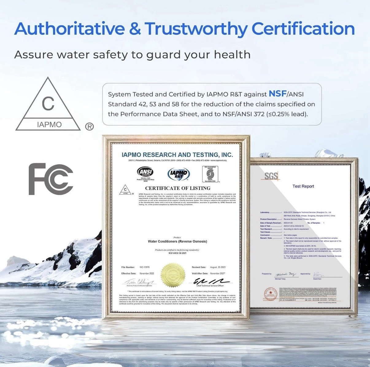 Waterdrop G3P600 Reverse Osmosis System – 8-Stage, Tankless, NSF Certified