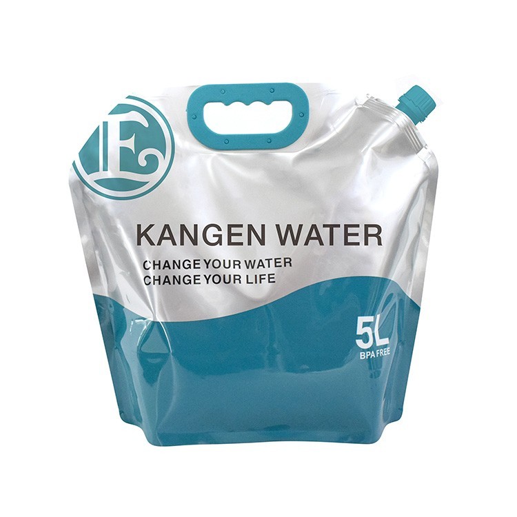 5 x Kangen Water Bags 5 Liter BPA Free Reusable Heavy Duty New Design USA Seller