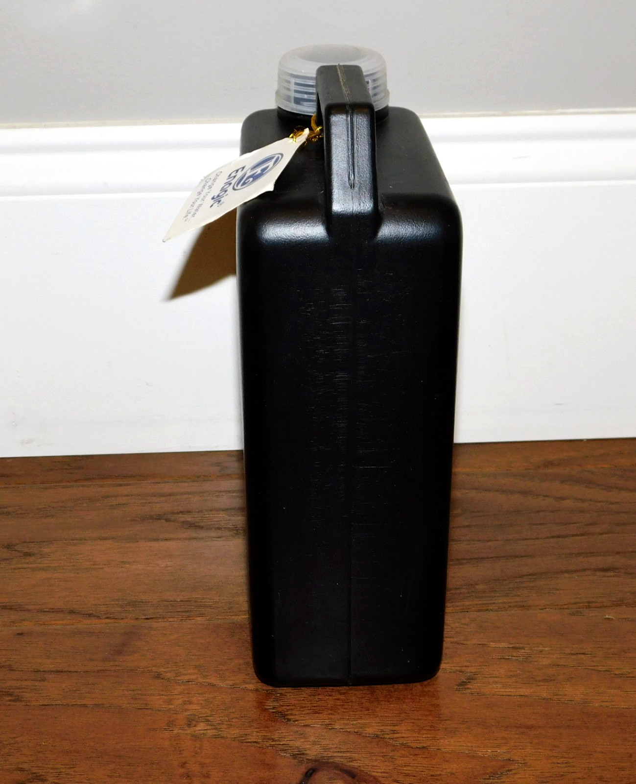 Enagic 2 Liter Black Water Bottle BPA Free Strong Acidic Alkaline Ionized