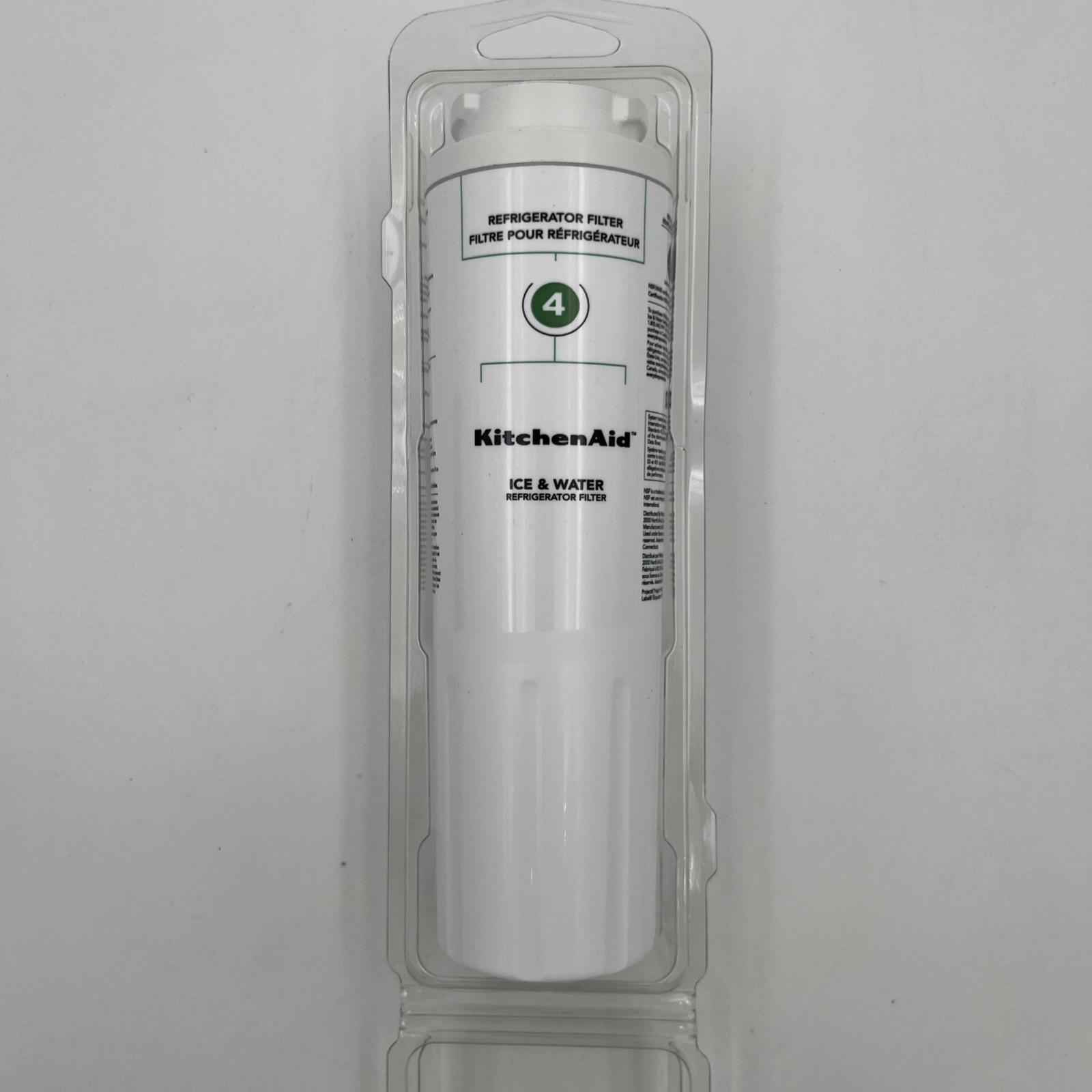 KitchenAid Refrigerator Ice and Water Single Filter 4 Green KAD4RXD1 OEM