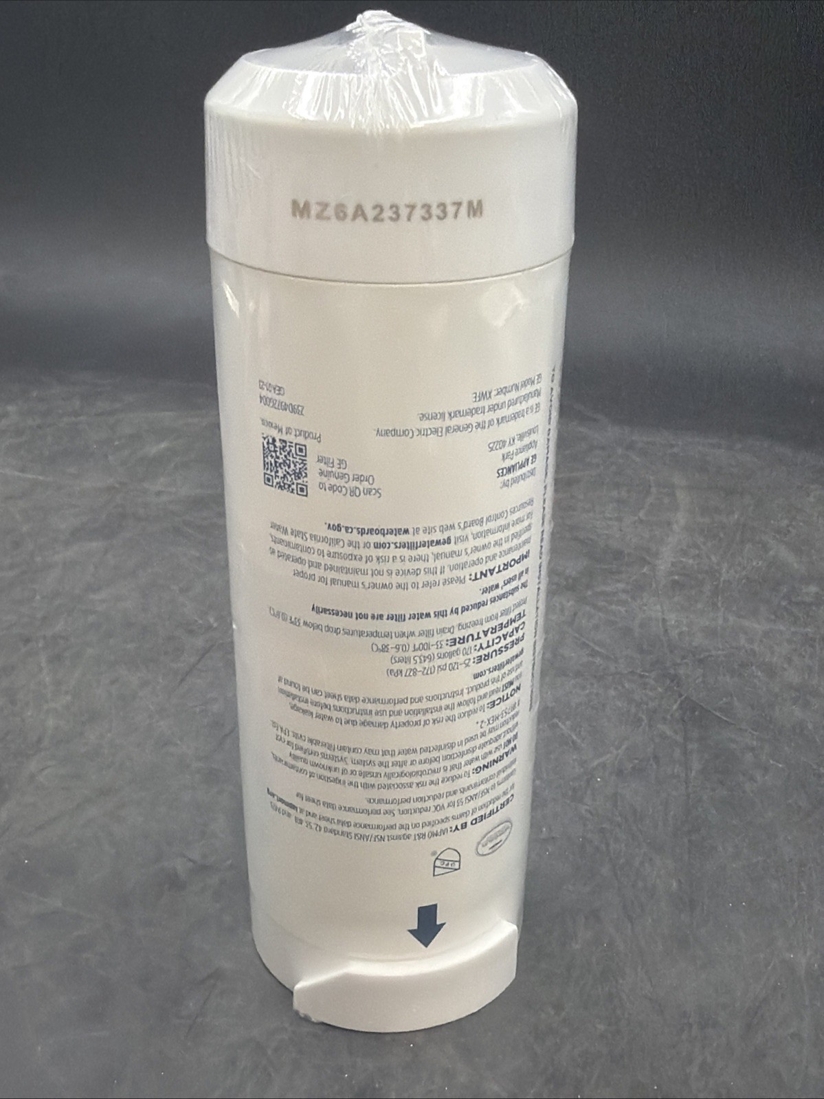 Genuine GE XWFE Refrigerator Water Filter