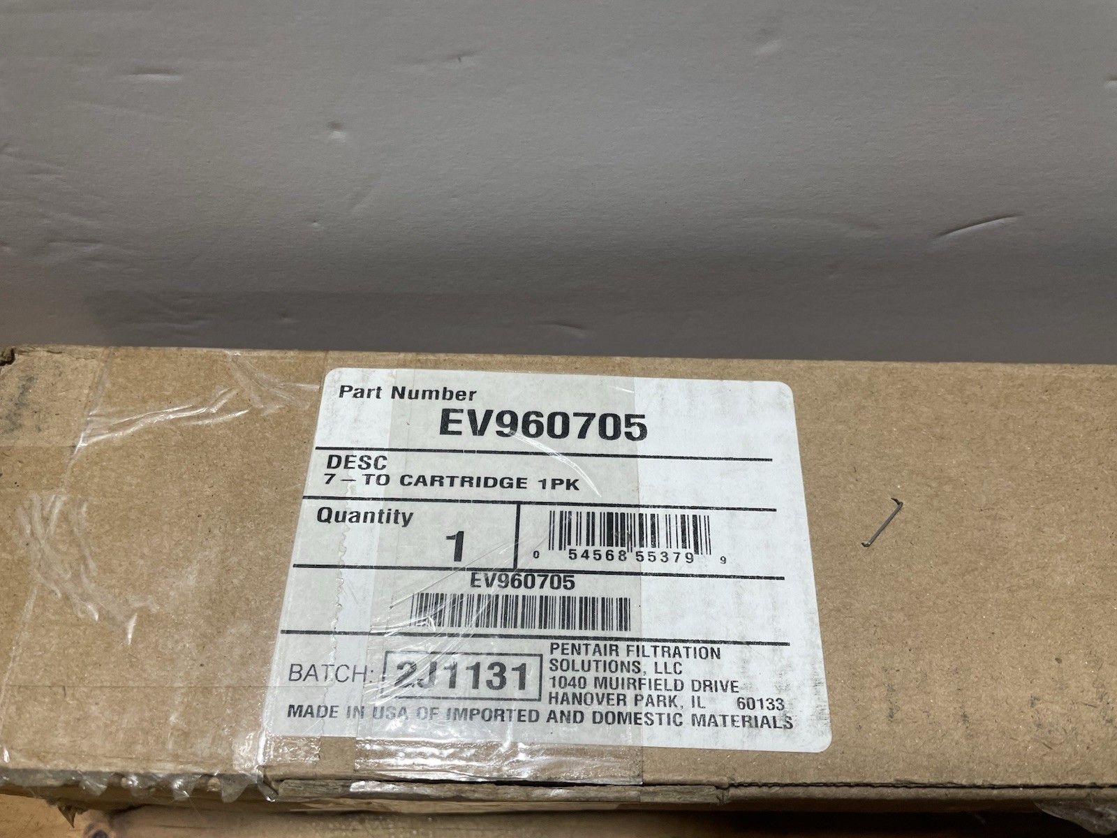 Everpure EV960705 7 TO Water Filter Cartridge – New In Box