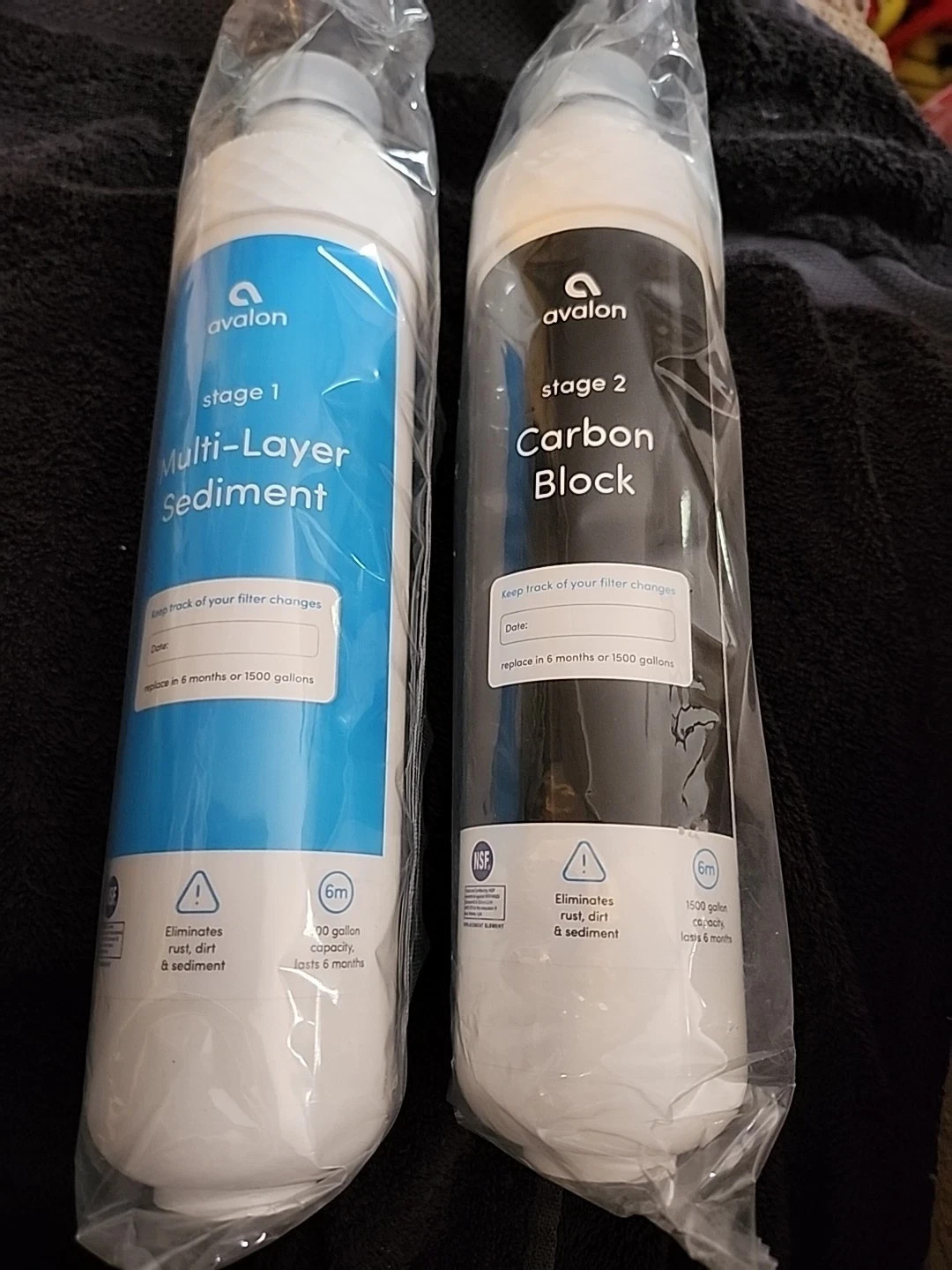 Avalon 2 Stage Replacement Filter Cartridge Set Bottleless Water Cooler NSF