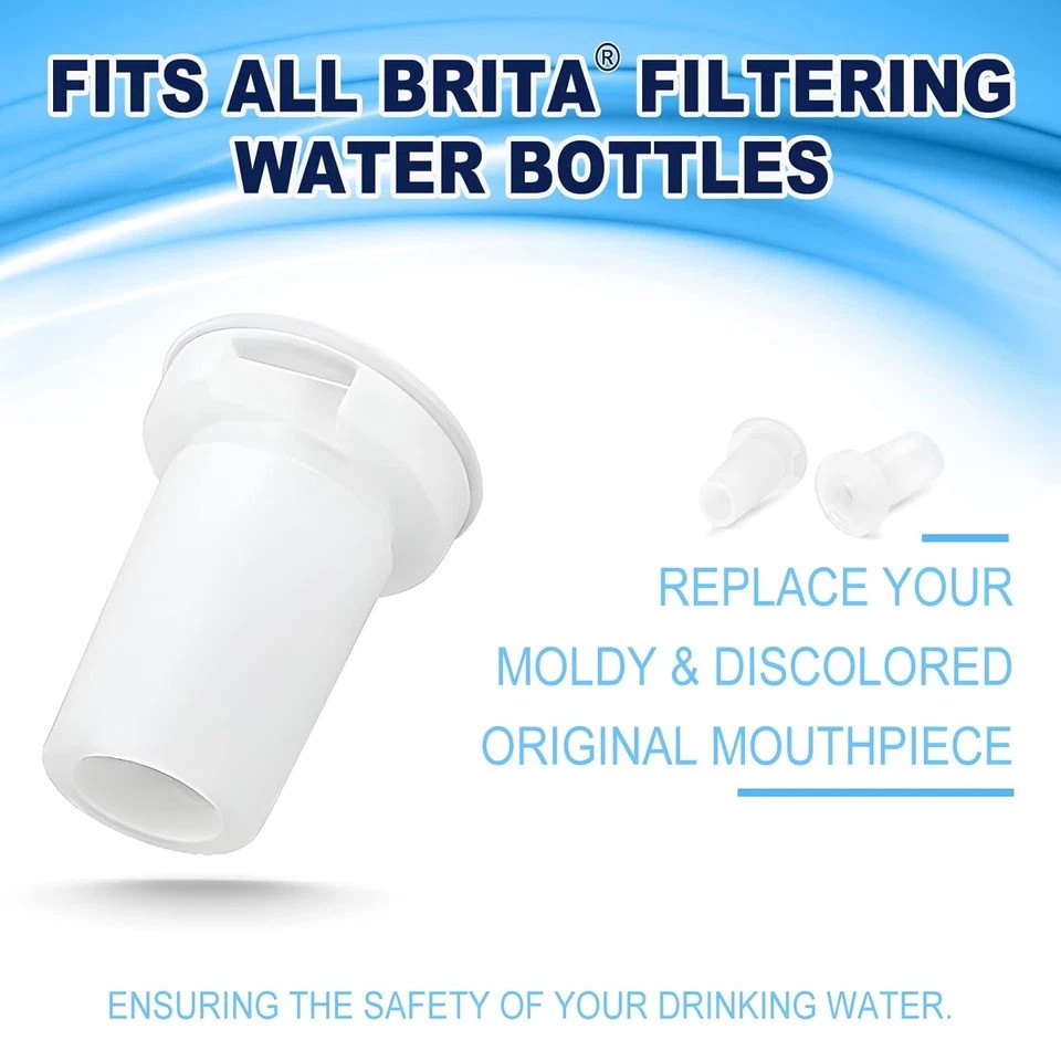2In1 Brita Water Bottle Filter & Mouthpiece Replacement, Brita Replacement Parts