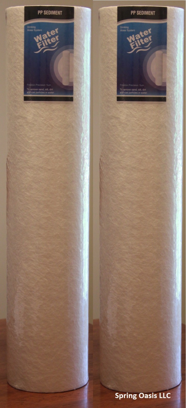 Two Big Blue 20″ x 4.5″ PP Sediment Filter (1 micron)