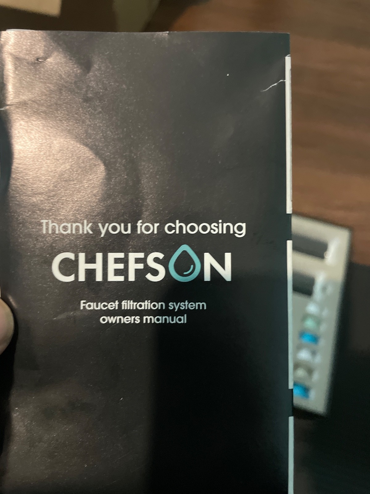 chefson faucet filtration system brand new
