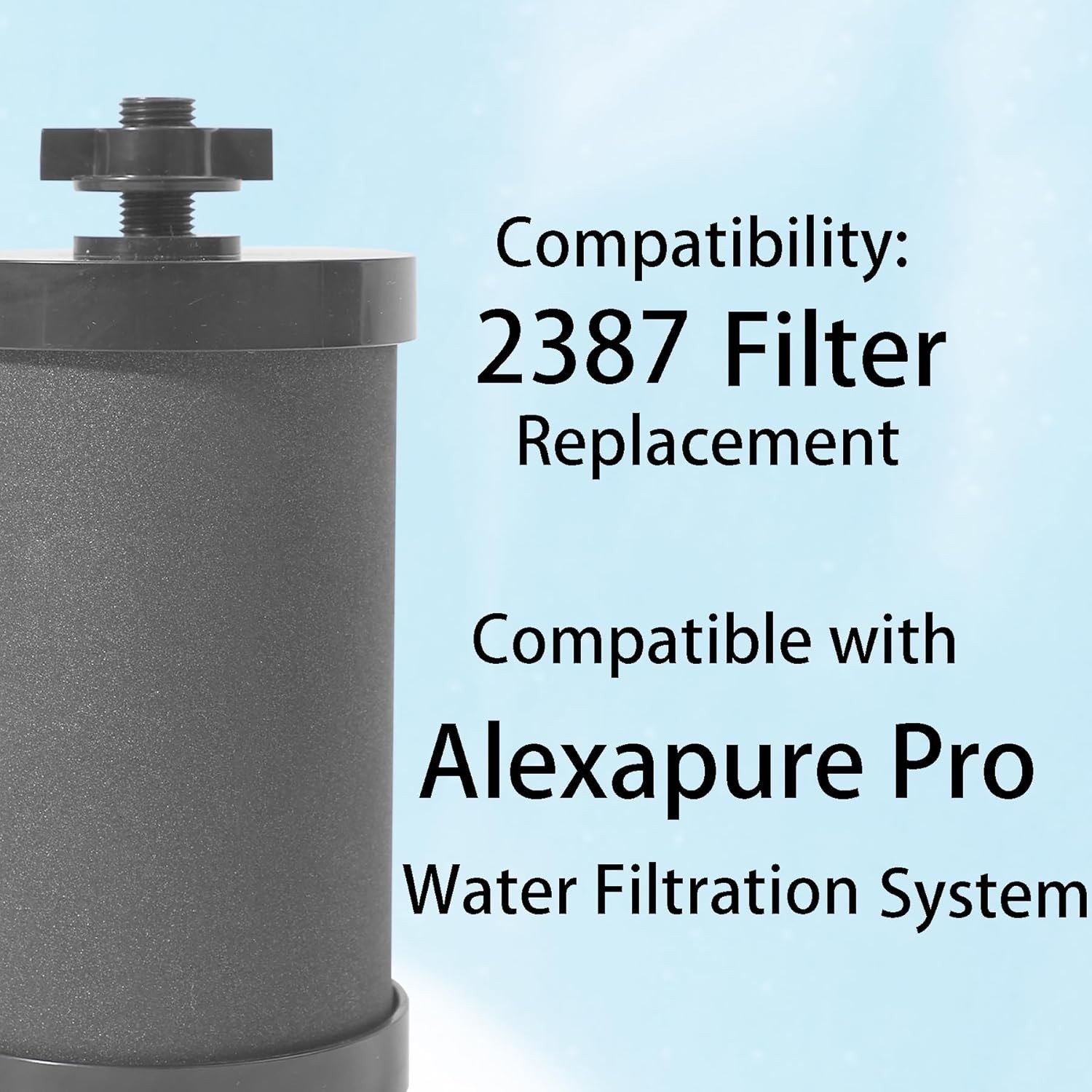 Silver-Infused 2387 Filter Replacement for Alexapure Water Filtration System