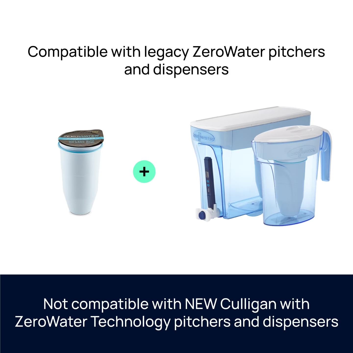 ZeroWater 23-Cup 5-Stage Water Filter Dispenser with Instant Read Out