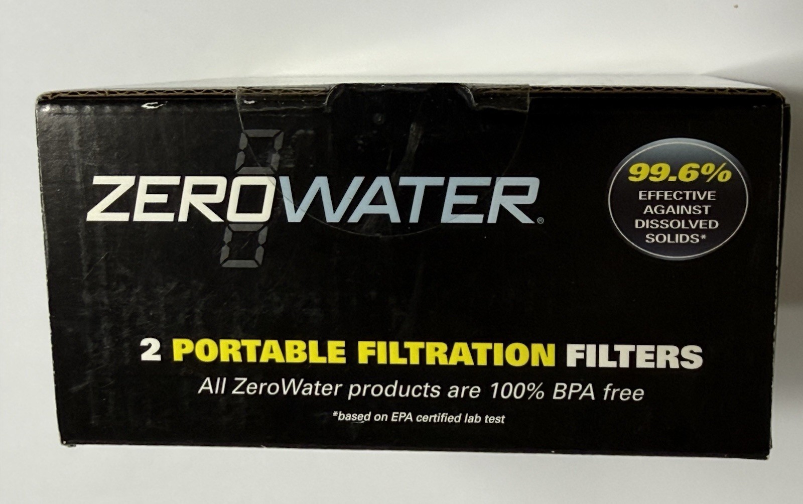 ZeroWater 2 Pack Sealed Portable Filtration Filters 5-Stage Ion Exchange ZR-230